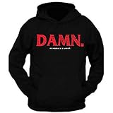 Gawx Tee Damn Kendrick Hoodie Hooded Sweatshirt (L) Black