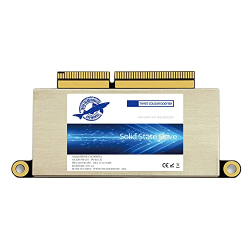 Dogfish 2TB SSD for MacBook Pro A1708, NVMe PCIe M.2 Internal Solid State Drive Upgrade for MacBook Pro Retina A1708 (2016-2017)