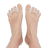 Correct Toes, The Original Toe Spacers, Unisex, Clear, Medium