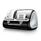 DYMO Label Printer | Label Writer 450 Twin Turbo Direct Thermal Printer Fast Printing Great for Labeling Filing Shipping Mailing Barcodes and More Home & Office Organization