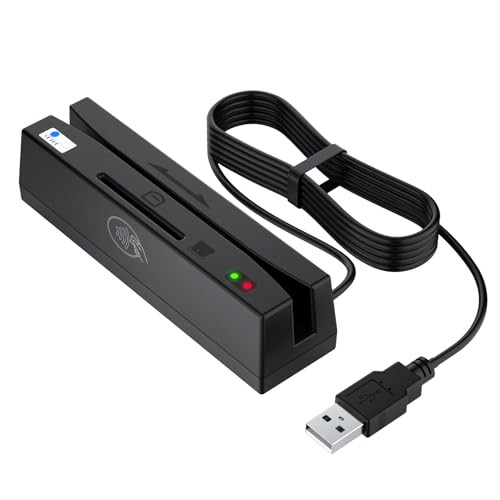 YL160 USB 4 in 1 Multifunction Magnetic Card Reader/Contactless/PSAM Card Reader Writer only for Professional Person,Simply Plug and Play
