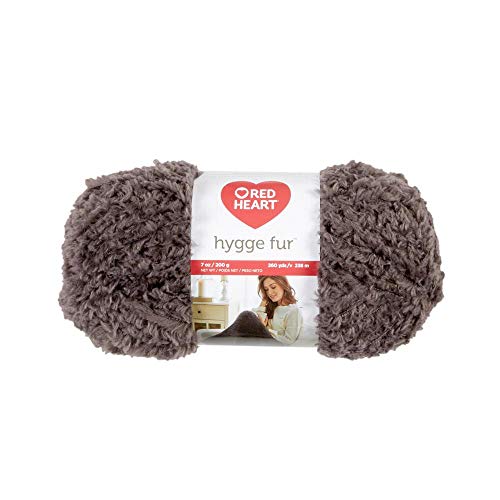 Red Heart Hygge Fur Smokey