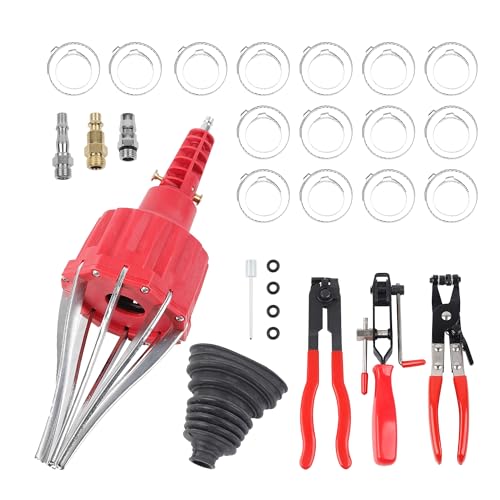 Dasbecan Upgraded CV Joint Boot Tool Expander Rod Spreader Installation Removal Tool Kit with 3Pcs Auto CV Joint Boot Clamp Pliers Tool Set