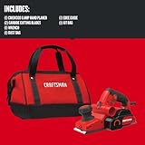 CRAFTSMAN Wood Planer, Electric Hand Planer for Woodworking, with Blades, Edge Guide, and Dust Bag (CMEW300)