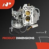 A-Premium 2 Barrel Carburetor Compatible with Isuzu Amigo/Impulse/Pickup/Caribe 1988 1989 1990 1991 1992 1993 1994 2.3L, Trooper 1986-1987