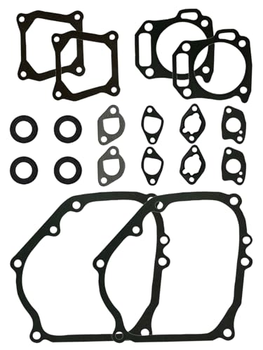 YAMAKATO Predator 212 cc Coleman Ct200u Gasket Kit for Honda GX160 GX200 and Clone Engines & Generators 2 Packs OEM Cylinder Head Valve Cover Carburetor Muffler Crankcase Gasket with Oil Seals