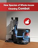 Yeedi C12 Combo Cordless Stick Vacuum & Robot & Mopping, All-in-one Cleaning Combot, with Dual Auto Self-Emptying, 10000Pa Suction & Lightweight, ZeroTangle Brush for Hard Floor, Carpet & Pet Hair