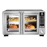 Gourmia XL Digital Air Fryer Toaster Oven with Single-Pull French Doors