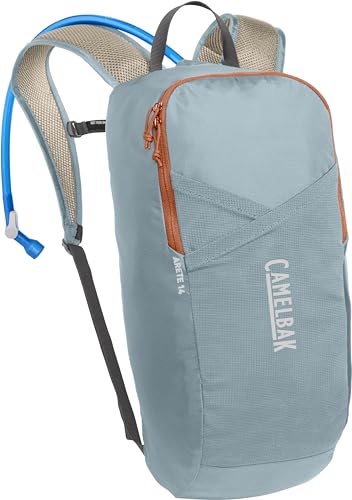 CamelBak Arete 14 Hydration Backpack for Hiking, 50oz, Stone Blue