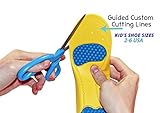 Children's Athletic Memory Foam Insoles for Arch Support and Comfort for Active Children ((24 CM) Kids Size 2-6)