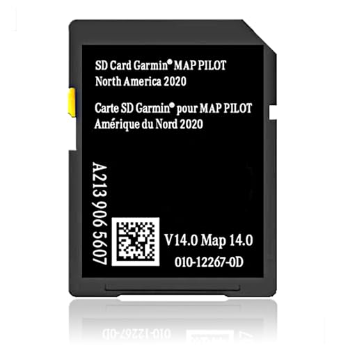 2020 Navigation SD Card Maps Compatible with 2016 C300 Mercedes Garmin Pilot Audio 20 (Code 522) NTG Sync for C-Class, E-Class, GLC Version 14.0 Map USA/Canada/Mexico A2139065607