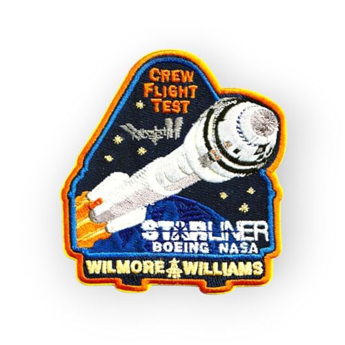 Authentic-Boeing Starliner Crew Flight Test- -A-B Emblem Space Mission Patch