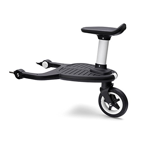 Bugaboo 2017 Comfort Wheeled Board - Stroller Ride On Board with Detachable Seat, Holds Children Up to 44lbs, 1 Count (Pack of 1)