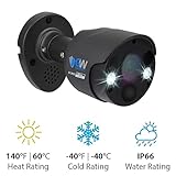 GW Security 2-Way Audio Spotlight 5MP Full-time Color Night Vision PoE Security Camera System, 8 Channel 4K NVR with 4 x 5MP 1920p Face Recognition Human/Vehicle Detection IP Camera, Thermal PIR Heat