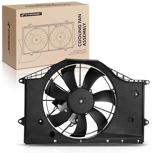 A-Premium Engine Radiator Cooling Fan Assembly with Brushless Motor Compatible with Honda Models-2021 - Replace# 190305AAA01, 190205AAA01