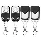 Decdeal 10Pcs Electric Cloning Universal Gate Garage Door Opener Remote Control Fobs 433MHz Replacement Key Fob