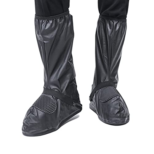 VXAR Waterproof Shoe Cover Motorcycle Black3 2XL
