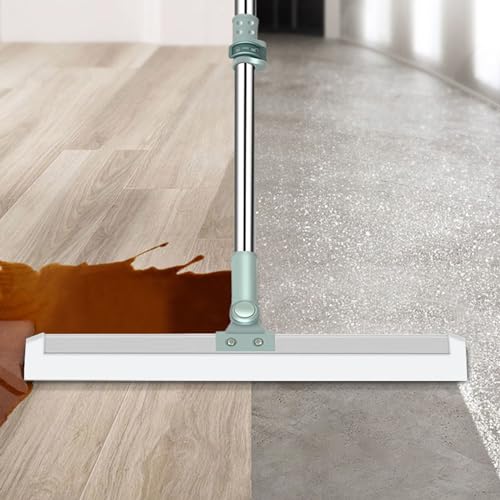 Generic Magic Scrub Broom, Magic Scrubroom, 3-in-1 Multifunction Magic Broom, Silicone Broom Pet Hair Remover, Squeegee Broom for Floor Window, Wet and Dry Use (50cm/20in)