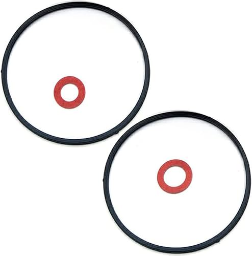 Carburetor Float Bowl Gasket Kit, Bowl Gaskets and Bolt Washer for Honda GX240 GX270 GX340 GX390 GXV270 GXV340 GXV390 Engine, Bowl Washers for Troy Bilt Power Washer Motor leaks Fuel