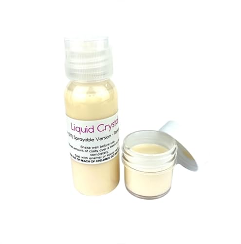 Liquid Crystal® Mood Paint® (6 Color) Concentrate Sprayable - Thermochromic Ink (Mood Ring Effect)