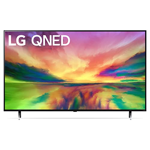 LG QNED80 Series 65-Inch Class QNED Mini LED Smart TV 4K Processor Smart Flat Screen TV for Gaming with Magic Remote AI-Powered 65QNED80URA, 2023 with Alexa Built-in,Black