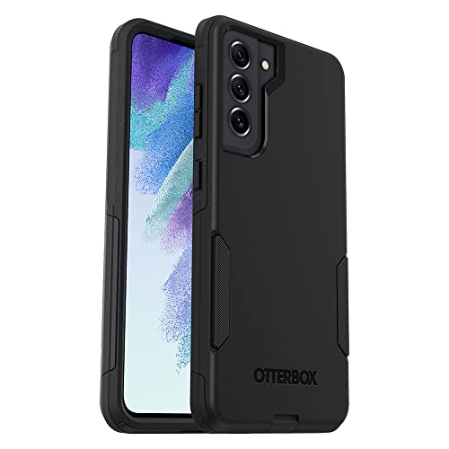 OtterBox Galaxy S21 FE 5G (Only) Commuter Series Case - Black, Slim & Tough, Pocket-Friendly, with Port Protection