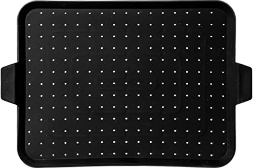 Beckon Ware | USA Brand | 17.5 x 12 Inch Multi-Use Silicone Baking and Splatter Screen for Frying Pan, Oven, and Stove – Grease Splash Guard, Baking Supplies, Pastry Sheet