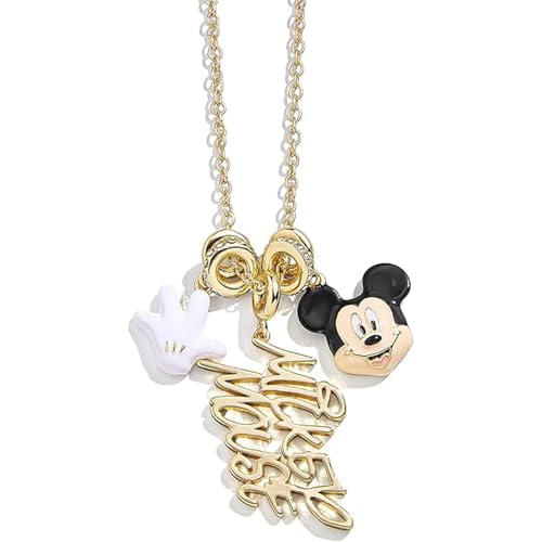 BaubleBar Mickey Mouse Disney Charm Necklace