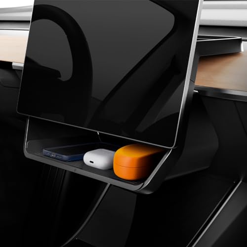 Under Screen Storage Organizer for Tesla Model Y & 3 (Not Compatible with Juniper/Highland) Only Model Y (2020-2024) & Model 3 (2017-2023) [NOT for Model Y Juniper 2025/26 & Model 3 Highland 2024/25]