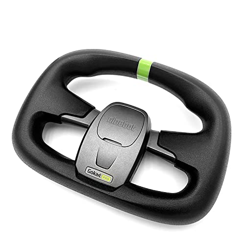 stio GoKart Pro Steering Wheel Compatible with Ninebot by Segway Go Kart Kit Go Kart PRO Refit Smart Scooter Steering Wheel Replacements GoKart Original Accessories (Black)