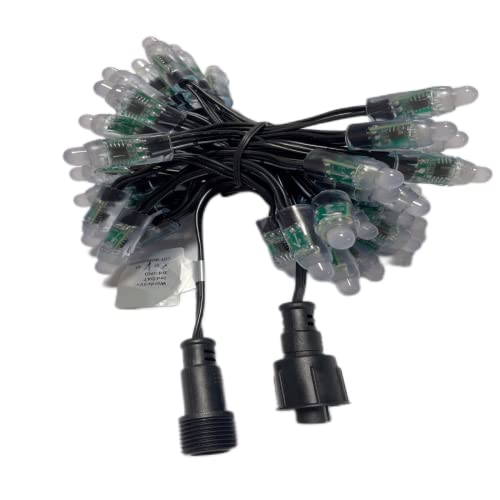 REXTiN® WS2811 LED String Pixels Digital Lights Addressable Waterproof RGB Full Color 12mm DC 12V (DC12V 500pcs)