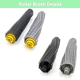 18 Pack Replacement Parts Compatible with iRobot Roomba 800 900 Series 805 850 860 861 864 866 870 871 880 890 891 960 980 981 985 961 Vacuum Accessories,2 Set Roller Brushes,8 Filters,8 Side Brushes