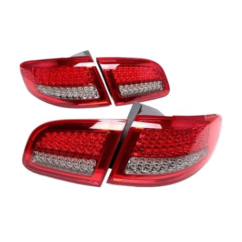 1 Set Taillight Assembly Compatible With Hyundai Santa Fe 2007-2012 LED Driving Light LED Brake Light LED Turn Signal Dynamic
