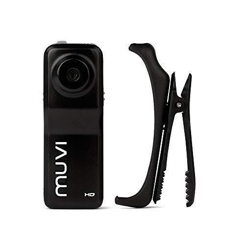 Veho Muvi HD10L Micro Camcorder | HD | Handsfree | Body Worn | Action Camera | 1080p30 - Black (VCC-003-MUVI-NM)