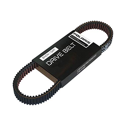 Polaris Snowmobile Performance Drive Belt, for Specific Models of Polaris Snowmobiles, Runs at Optimal RPMs, No Clutch Recalibration, Replace Every 1,000 Miles, Black, Runs Cooler - 3211183