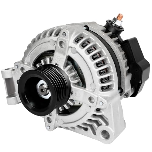 SCITOO Alternator Fits for Land Rover for Range Rover 2006-2007, for Range Rover Sport 2006-2007, LR3 2005-2007, 4.2L 4.4L- 12V 150Amp CW S6 Pulley Class, Replace OE 11206 AND0327 104210-3690