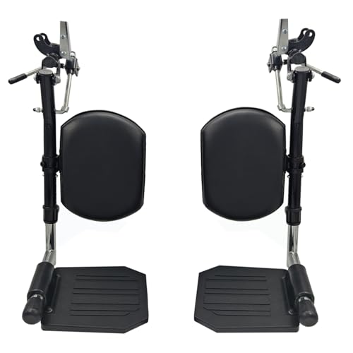 Wheelchair Lift Leg Rest，Wheelchair Foot Rest，Drive Wheelchair Parts ，for Standard Wheelchairs（1pair）