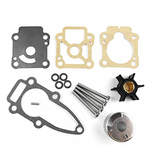 WINGOGO 3B2-87322-2 Water Pump Repair Kit Replacement for Nissan Tohatsu outboard 8 9.8 HP M8B M9.8B NS8B NS9.8B & Mercury Outboard 803750A03 Boat Motor Engine Parts 3B287322M 47-803748Q01 803748K01