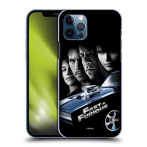 Head Case Designs Officially Licensed Fast & Furious Franchise 2009 Movie Key Art Hard Back Case Compatible with Apple iPhone 12 / iPhone 12 Pro