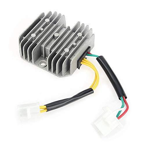 Dweekiy Voltage Regulator, Voltage Regulator Rectifier Fit for GY6 6-Wire