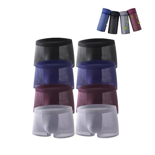Boxhero Boxer Briefs - 2025 New Upgrade Box Hero Mens Underwear, Built-in with 3D Pouch Soft Underwear for Men