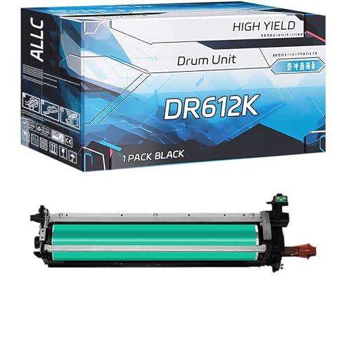 ALLC Compatible for Konica Minolta DR612K Drum Unit Work for Konica Minolta bizhub 552 652 C452 C552 C552DS bizhub C652 C652DS Printers, with Chip, High Yield 285000 Pages, Clear Printing (Black)