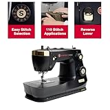 SINGER Heavy Duty 500 Classic Sewing Machine with Accessory Kit | Strong Motor with Enhanced Piercing Power, 23 Built-In Stitches, Full Metal frame, 1-step Buttonhole & LED Light