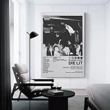 Playboi of Carti Die Lit Album Cover Poster Decorative Painting Bathroom Decor Living Room Canvas Wall Art UnFramed-1,16x24inch(40x60cm)