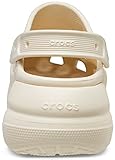 Crocs Unisex-Adult Crush Clog, Bone, 11 Women/9 Men