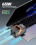 POWERADD PRO Power Bank 50000mAh PD 65W USB C Portable Charger with LED Display Fast Charging Compatible with Laptop MacBook iPhone Samsung for Outdoors Camping Travel - Black