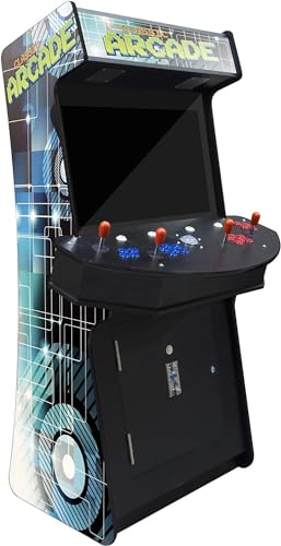 Bonus Round Arcades 3500 Games-in-1 Upright Retro 4-Player Full Size Arcade Machine | 32" LCD | Commercial Cabinet with Coin Op | for Home or Business