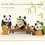 ZEMIRO CHARGE Mini Building Blocks 3D Building Toy Panda, Mini Blocks Building Sets, Ideal Gift for Birthdays, Christmas (6 Sets with 2502 PCS)