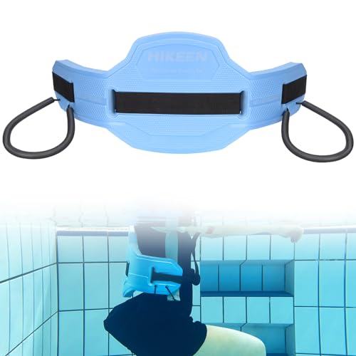 Swim Floating Belt,Water Aerobics Swimming Belt with Fixing Straps,Jogger Floatation Aid Buoyancy Belt for Swimming Pool Fitness and Fitness Workout Therapy （Plus Size）