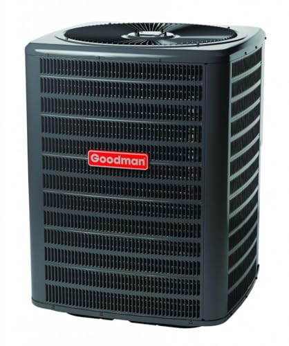 Goodman 2 Ton 14.3 SEER2 Value Series Air Conditioner Condenser (Outdoor Unit Only) - Free Thermostat Included - GLXS4BA2410